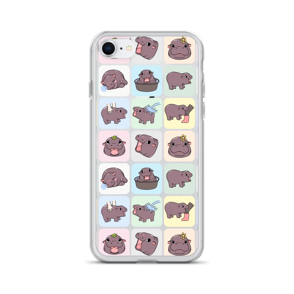 MOODENG'S HAVEN CLEAR CASE FOR IPHONE® product image (1)