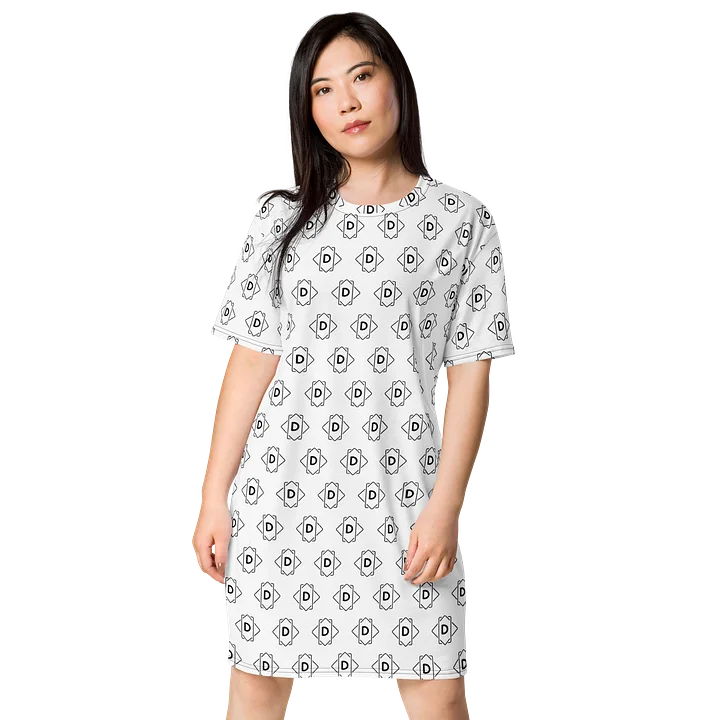 The DIMBER Signature Monogram T-Shirt Dress product image (1)