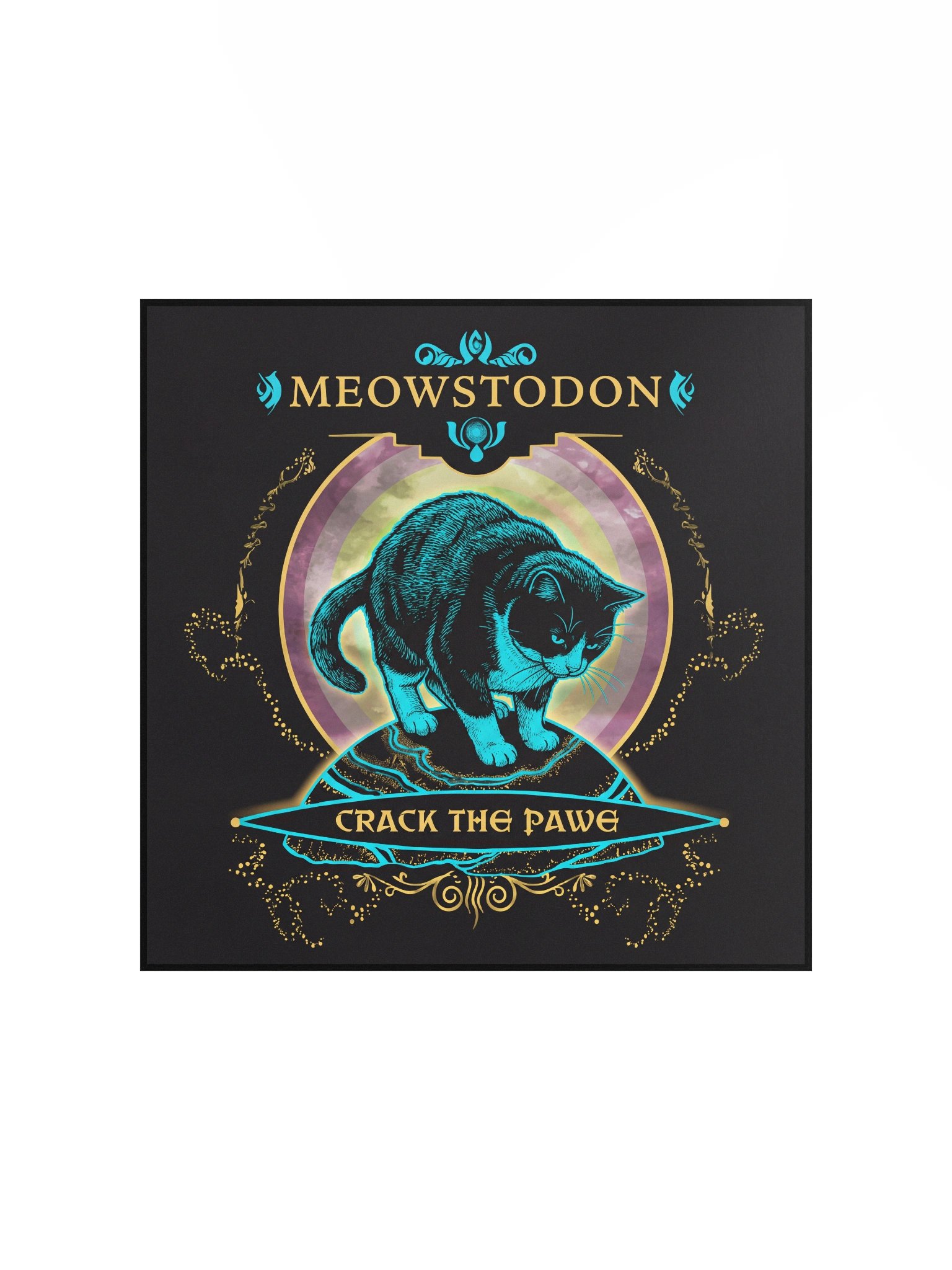 Cats and Metal — Meowstodon Matte Poster product image (1)