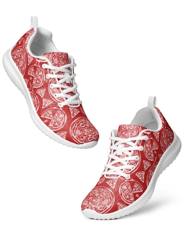 Pizza Athletic Shoes Red/White Male product image (2)