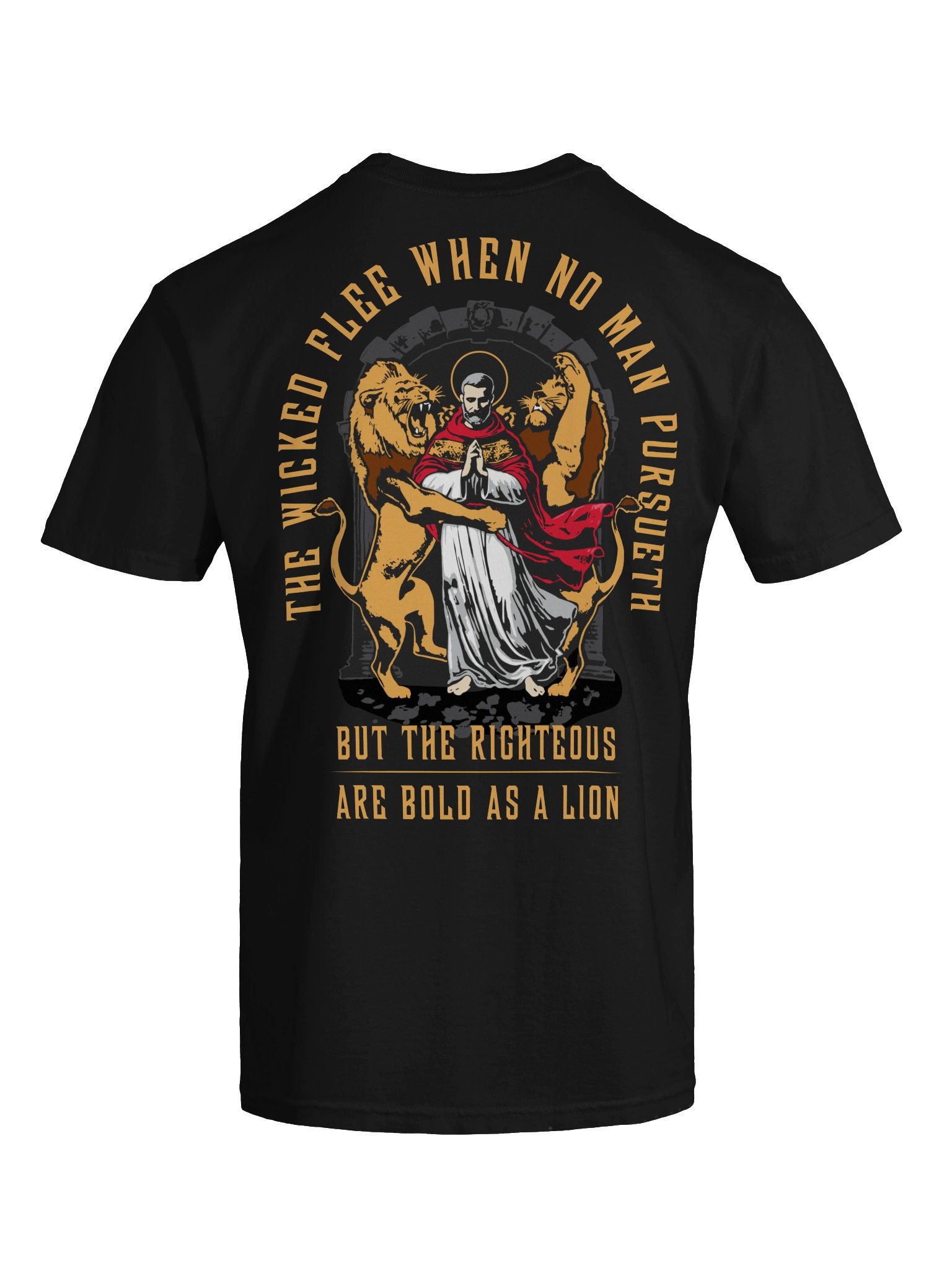 The rigtheous are BOLD as a LION - T-shirt product image (5)