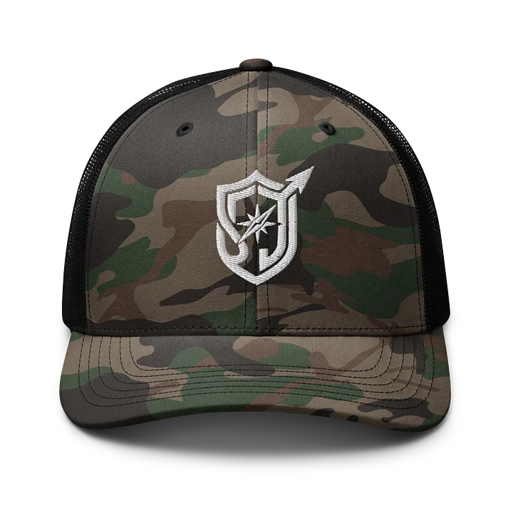 Camo Trucker Hat - Ivory Mark product image (1)