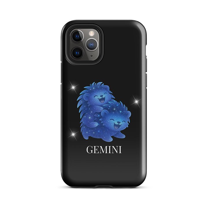 Zodiac hedgie Gemini iPhone phone case product image (2)
