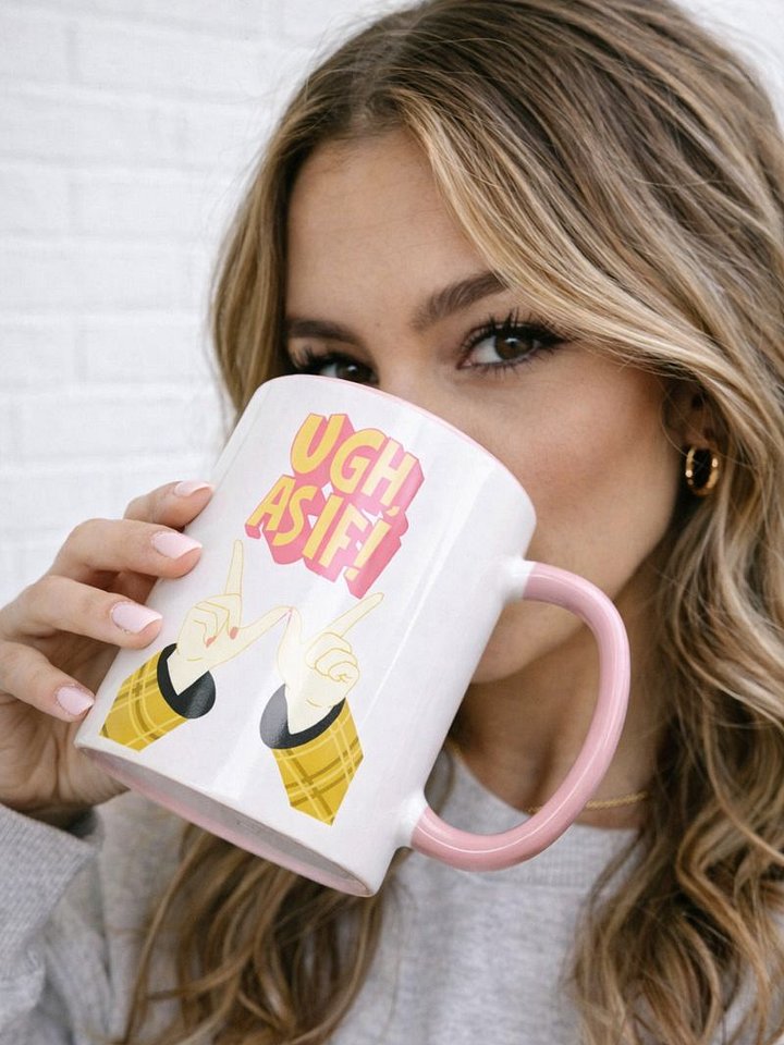 Clueless Vibes Ceramic Mug product image (1)
