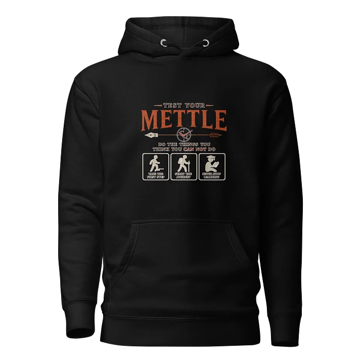 Test Your Mettle Hoodie product image (1)