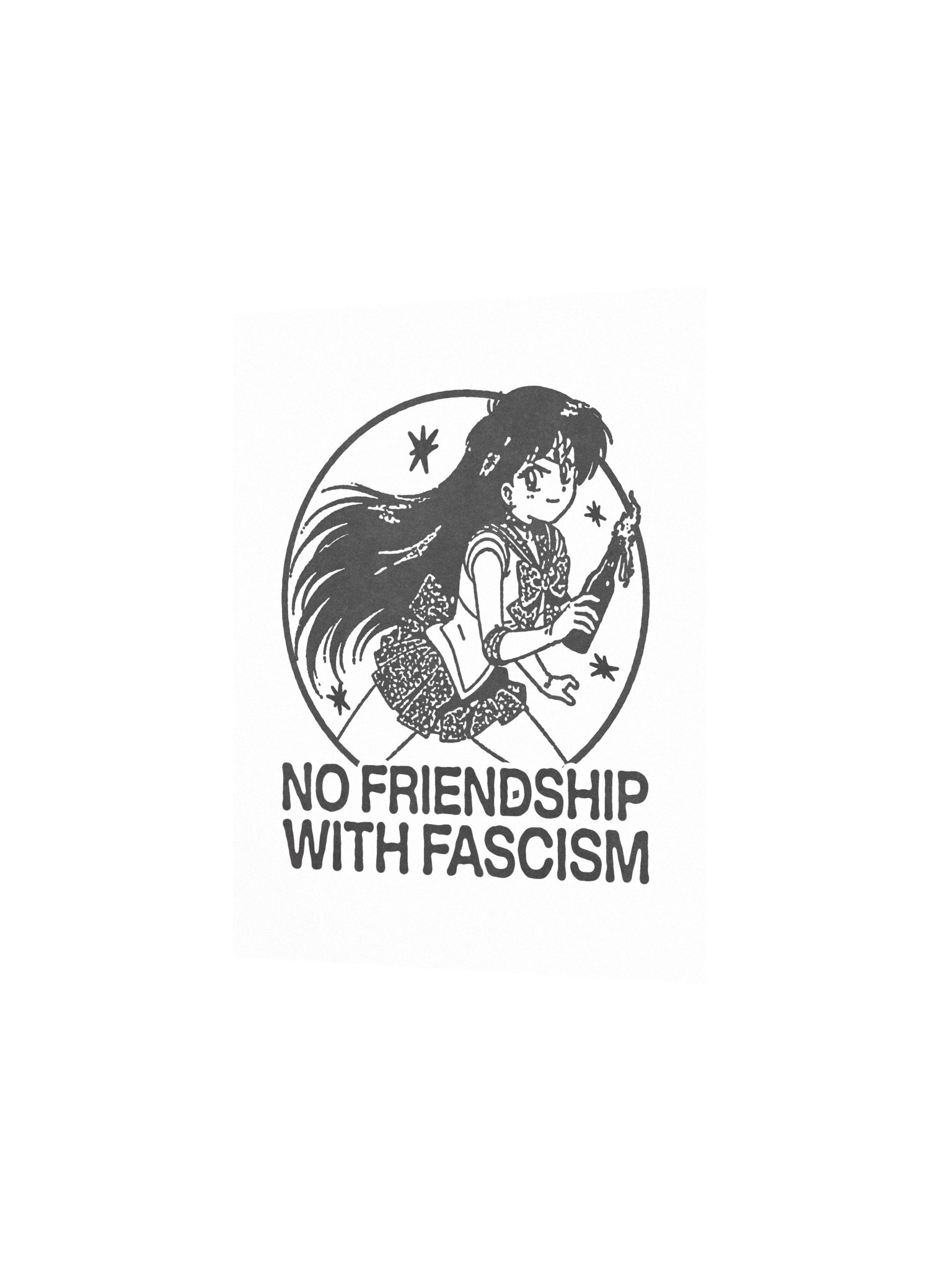 NO FRIENDS ! Art Print. product image (2)
