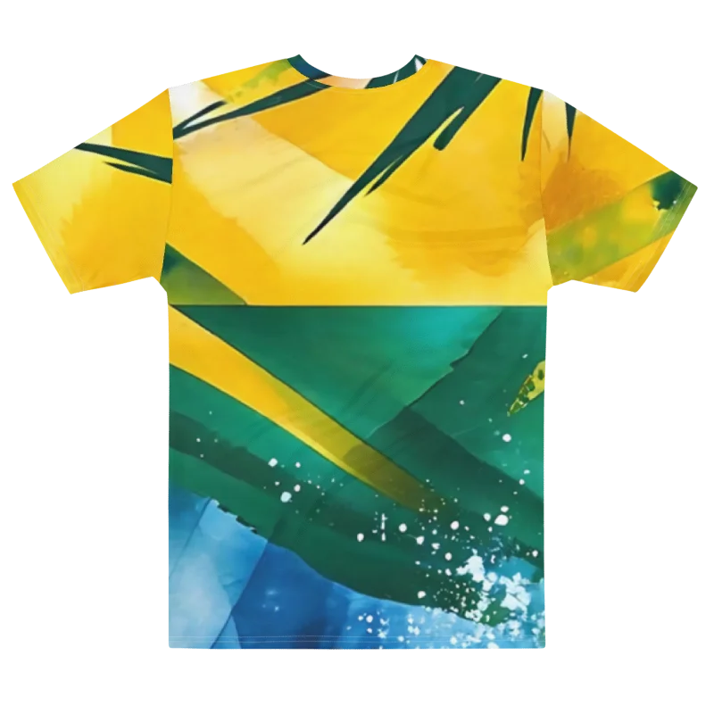 St. Vincent and the Grenadines - SVG Vintage Sport Diplomat Print | Men’s Cotton Crew Neck T-Shirt product image (6)