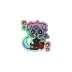 Pawsitively Playful Holographic Sticker Sheet