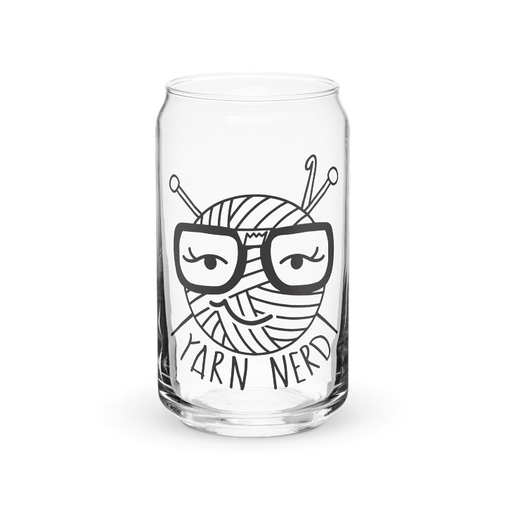 Yarn Nerd Can-Shaped Glass product image (2)
