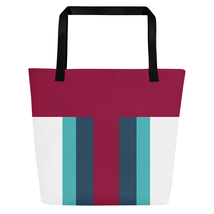 Vibrant Stripes All-Over Tote Bag product image (1)