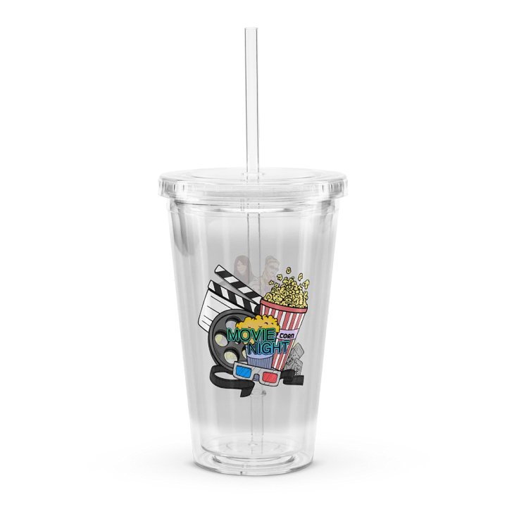 Credits Among Friends - Double Wall Clear Plastic Tumbler product image (2)