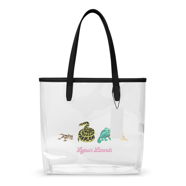 Lyssa's Critters Clear Tote Bag product image (1)