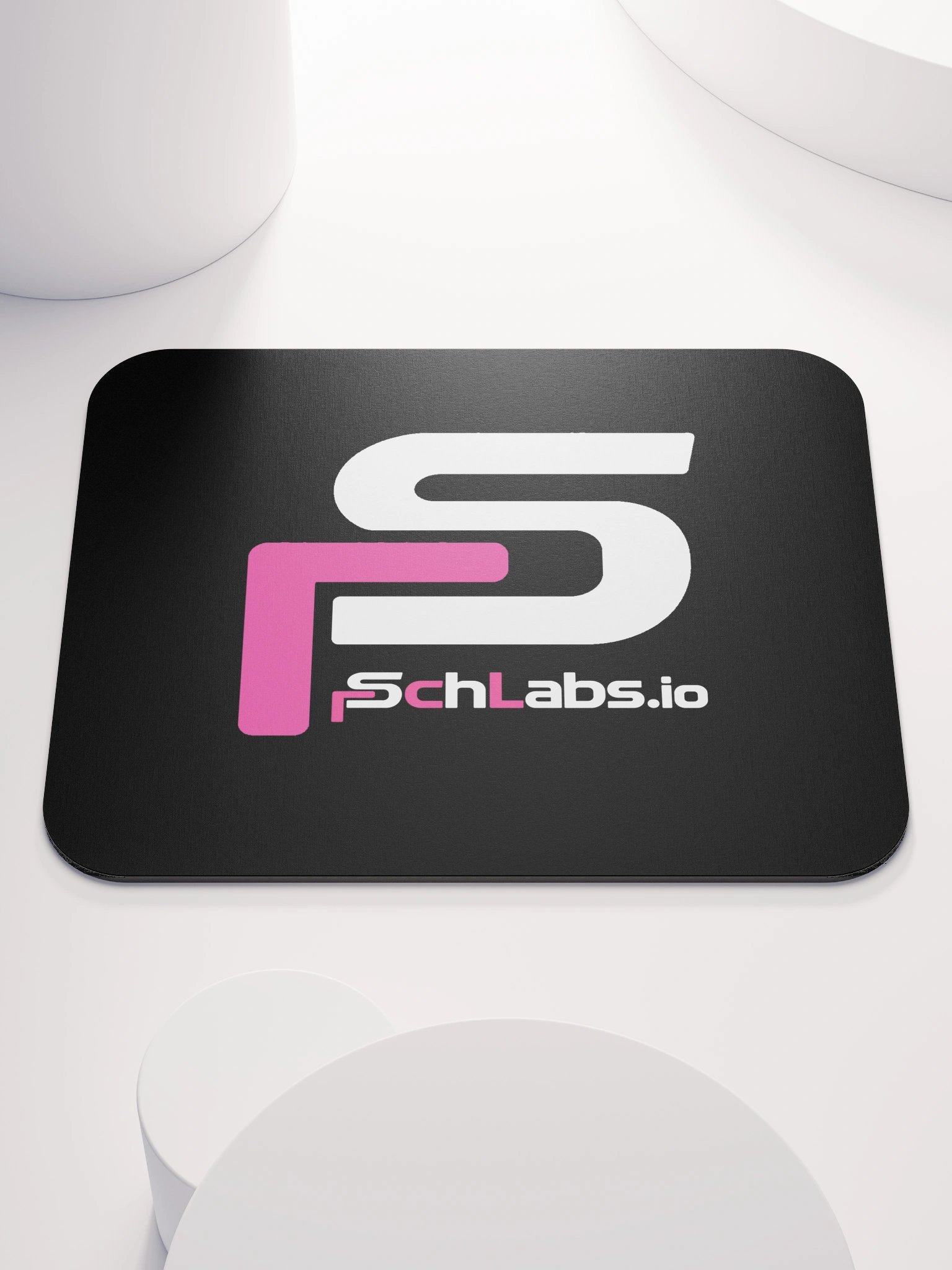 SchLabs Signature Mouse Pad — Black & Pink product image (1)