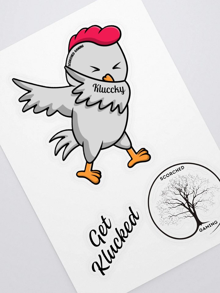Kluccky Scorched Gaming Sticker Bundle product image (2)