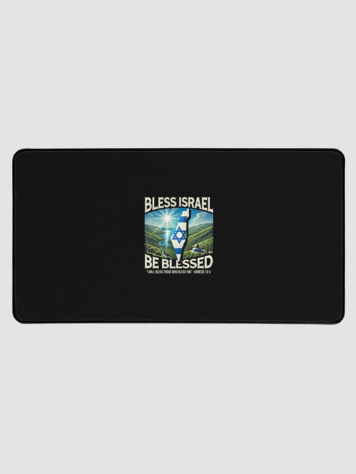 Bless Israel – Be Blessed Desk Mat product image (1)