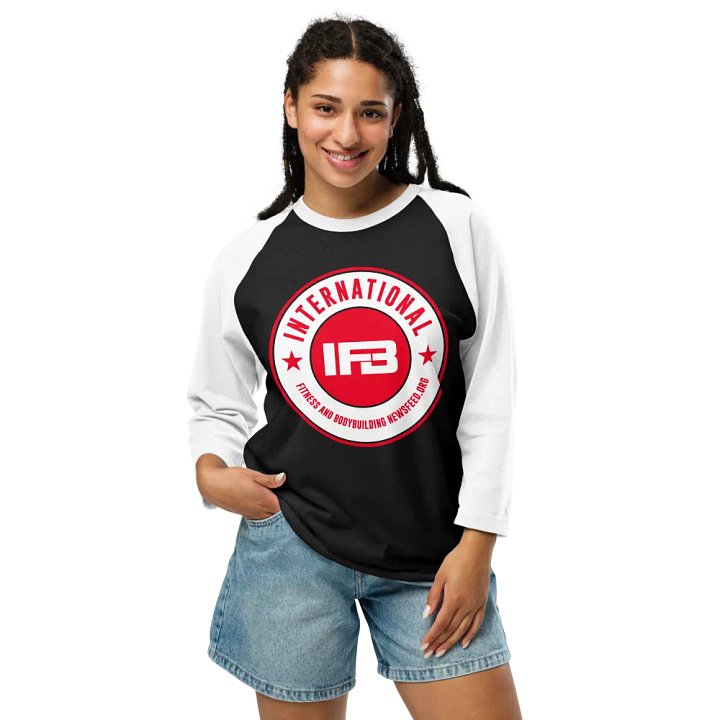 IFBNewsfeed.Org's Tultex Fine Jersey Raglan Tee product image (2)
