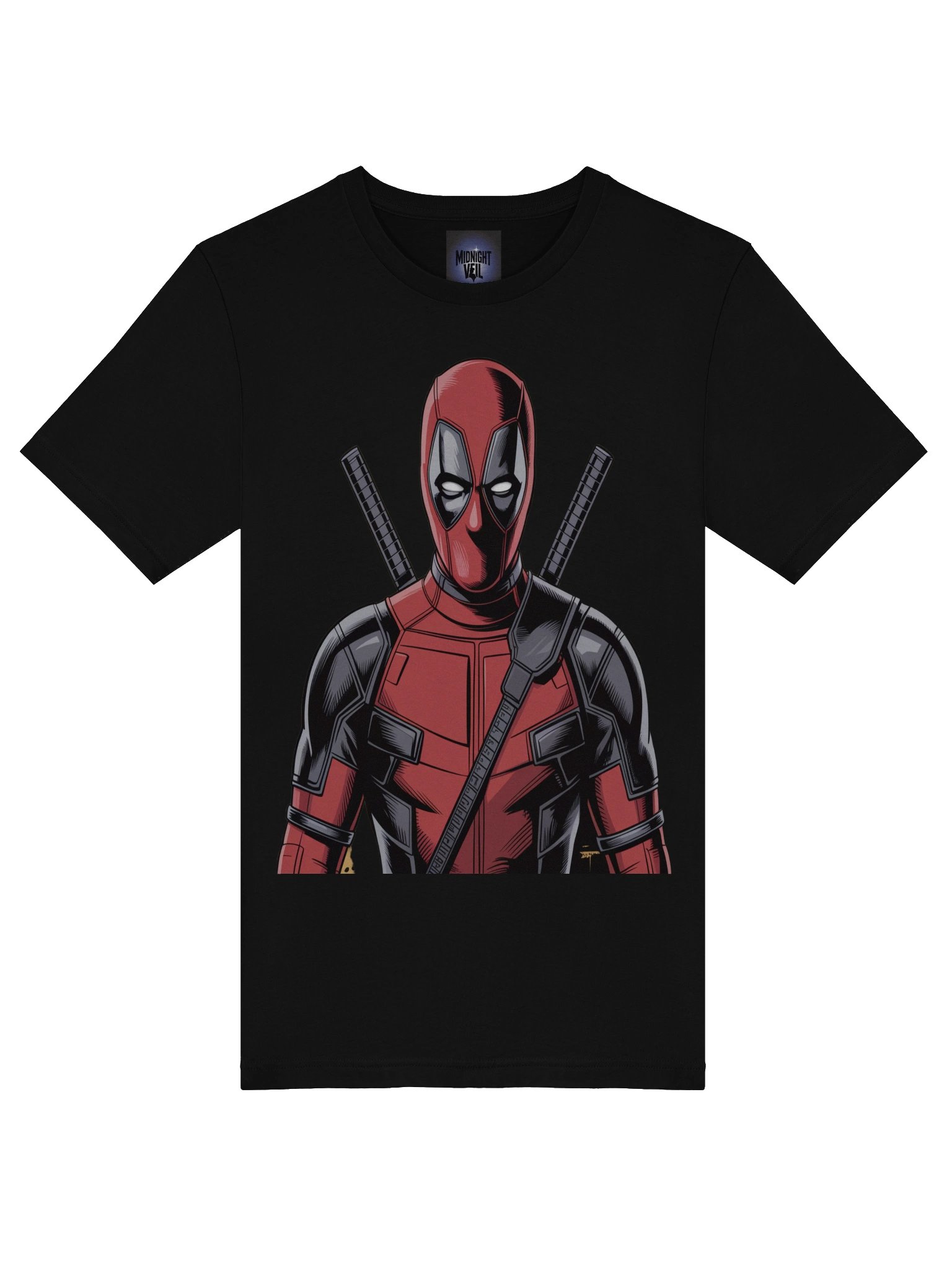 Deadpool Katana Cross Supersoft T-Shirt product image (7)
