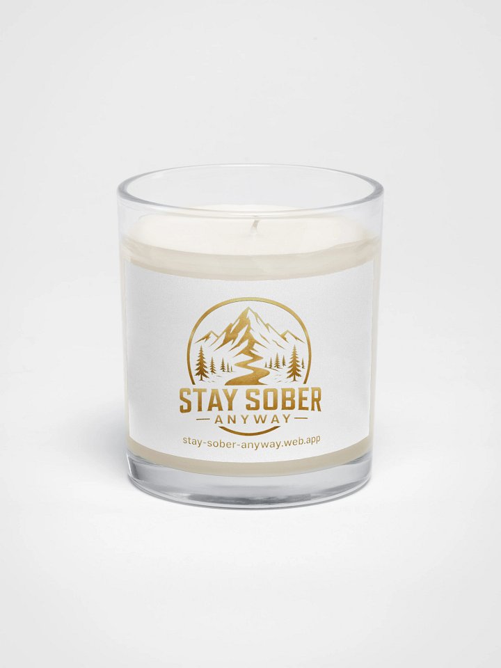 Stay Sober Anyway Candle product image (1)
