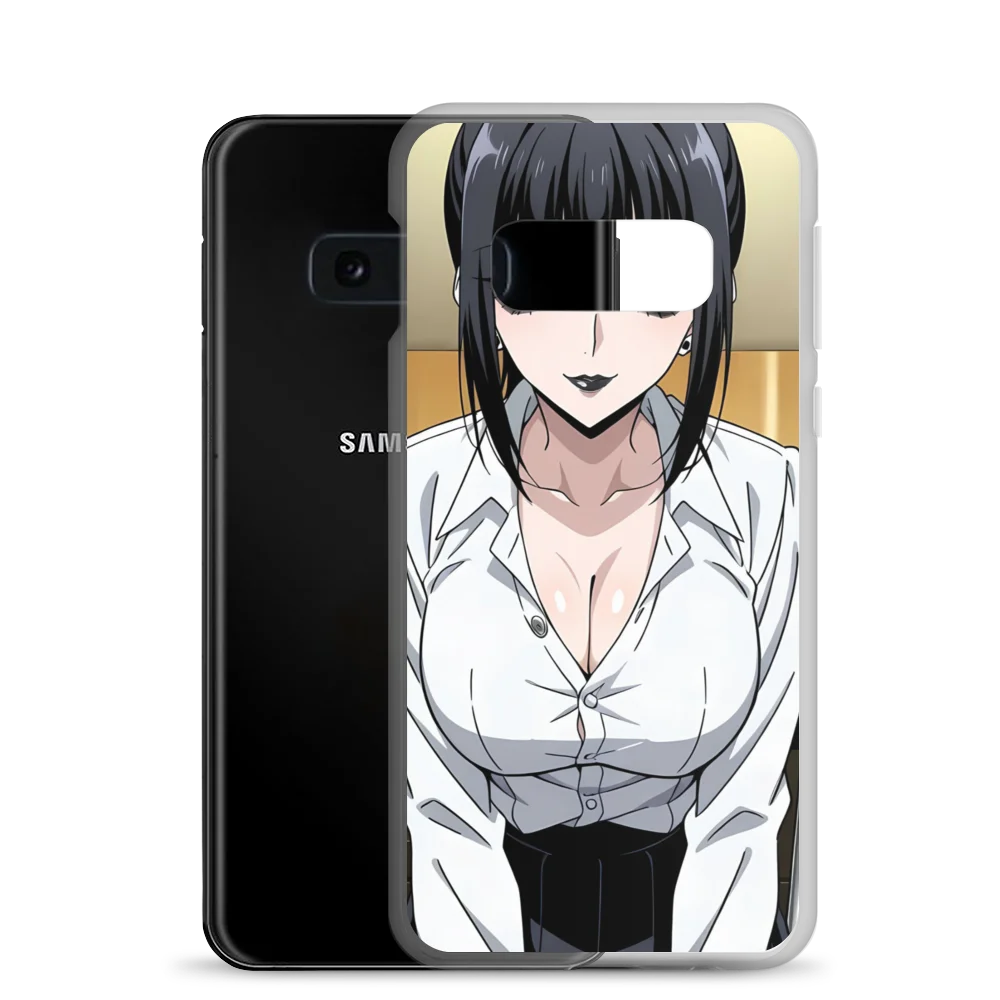 Luna Rain Emo Office Aesthetic Samsung Case - Dark Alluring Phone Cover product image (24)