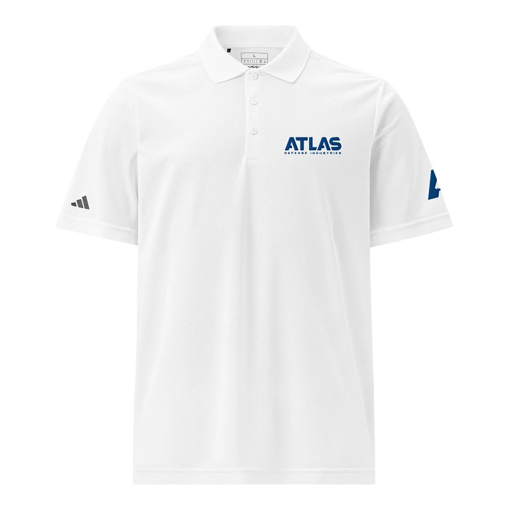ATLAS Premium White Polo product image (1)