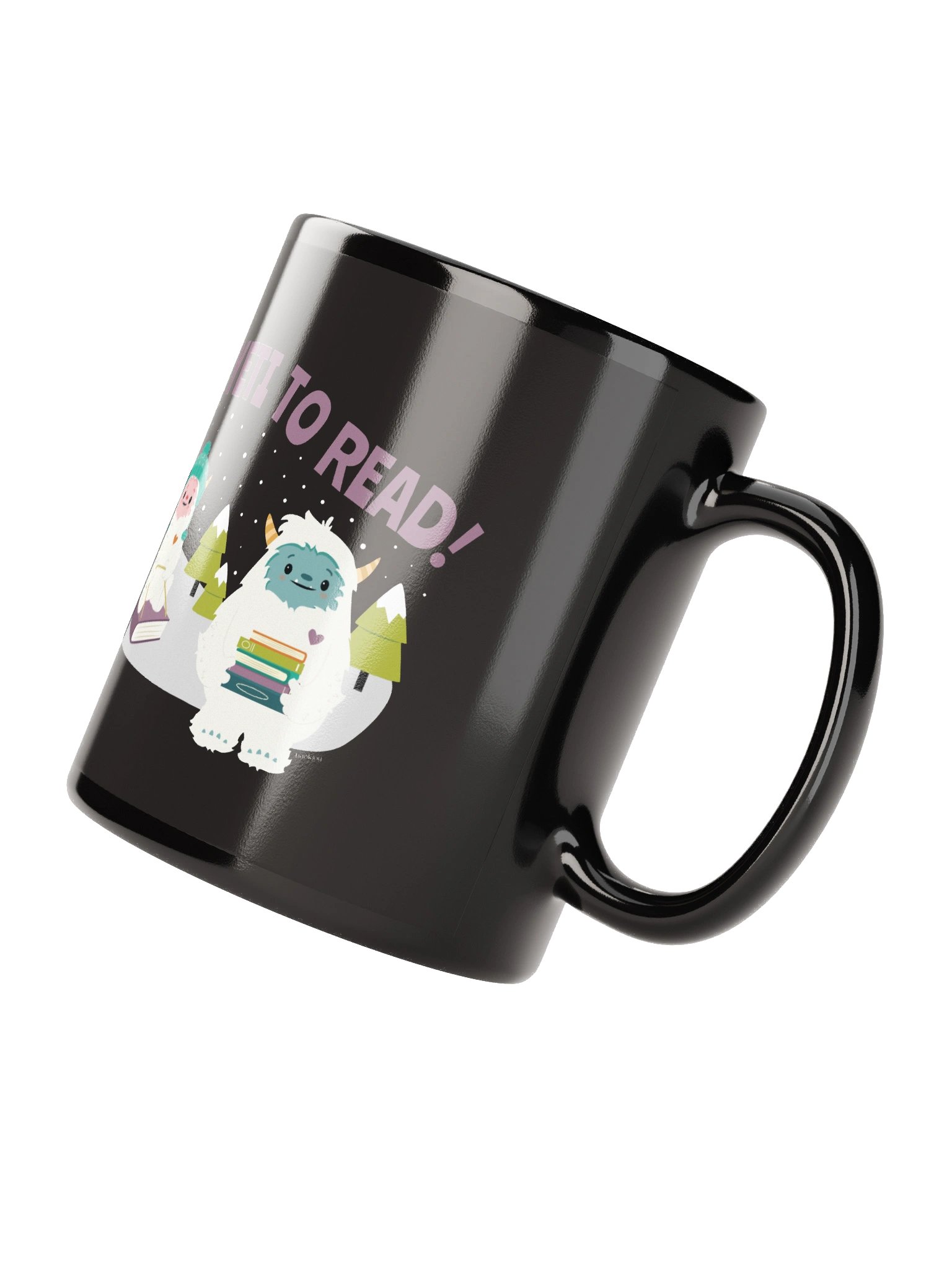 I'm Yeti to Read Mug product image (2)