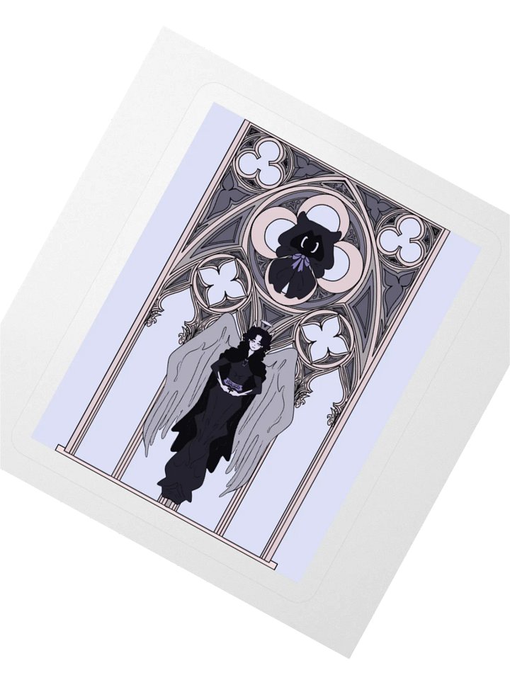 Gothic Window Sticker product image (4)