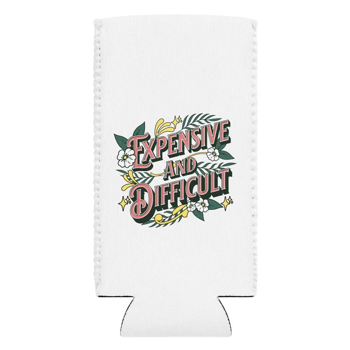 Expensive And Difficult Vintage Ornate Can Cooler product image (2)