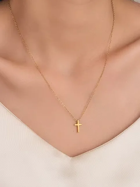 Collier « Croix Céleste » - Acier Inoxydable product image (3)