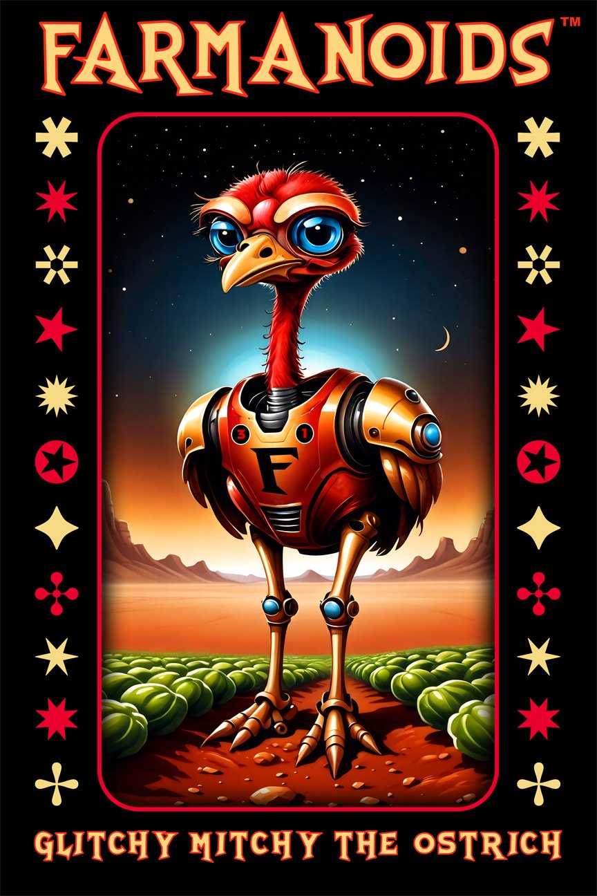 Glitchy Mitchy the Ostrich product image (2)