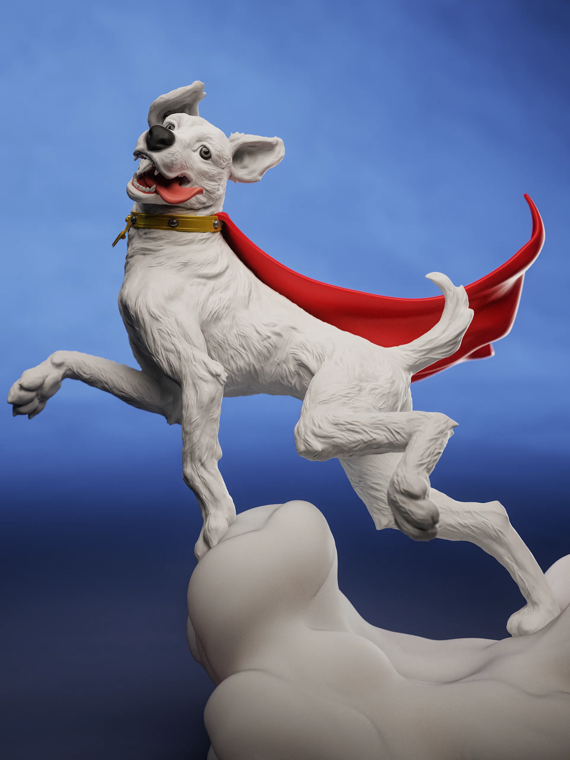 Superman And Krypto - STL product image (5)