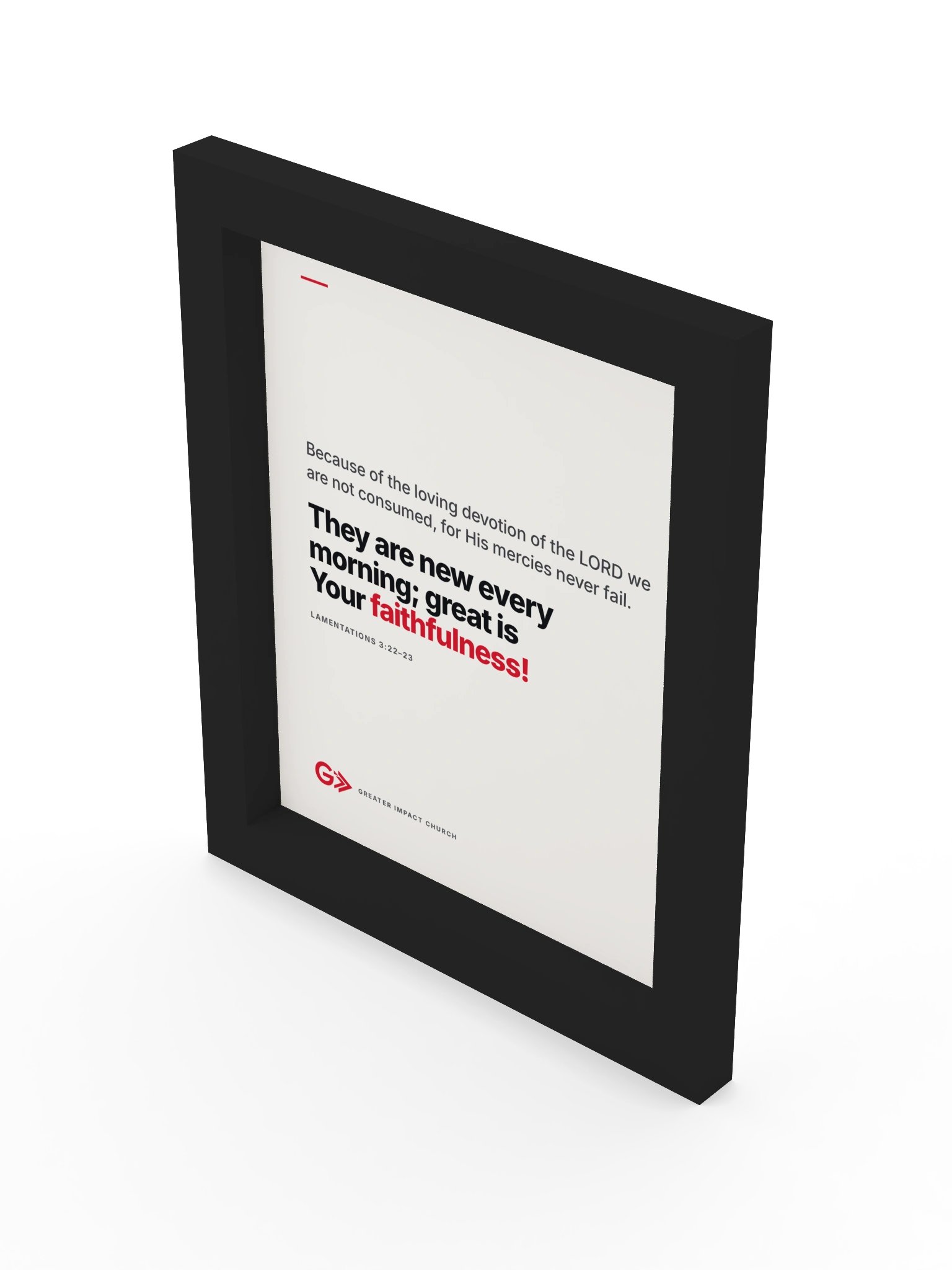 New Every Morning Framed Print product image (3)