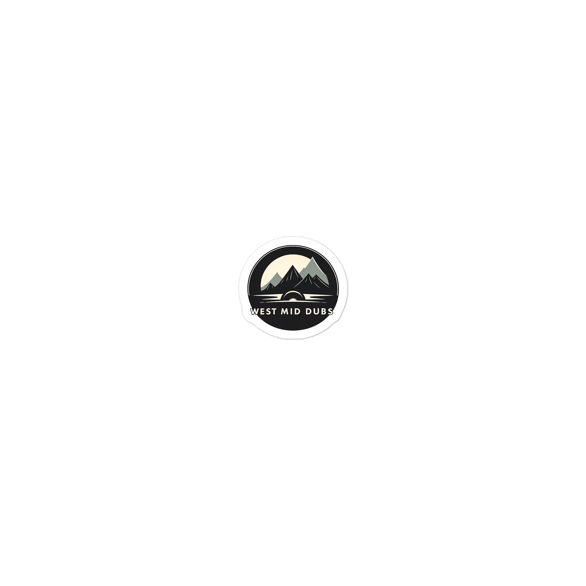 Scenic Route Die-Cut Stickers product image (1)