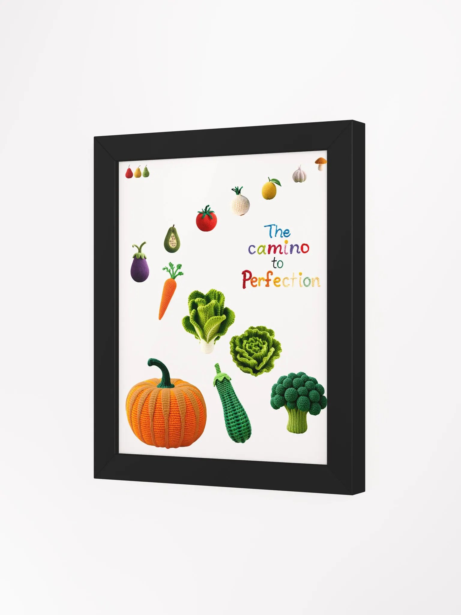 CozyAvocado Framed High-Quality Matte Poster "The Camino to Perfection" product image (53)