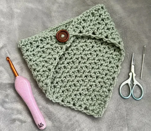 V Stitch Crochet Dog Bandana Pattern product image (1)