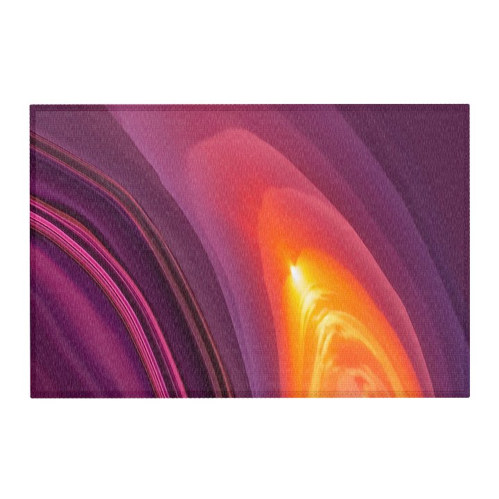 Sunset Rhythm - Chenille Rug product image (2)
