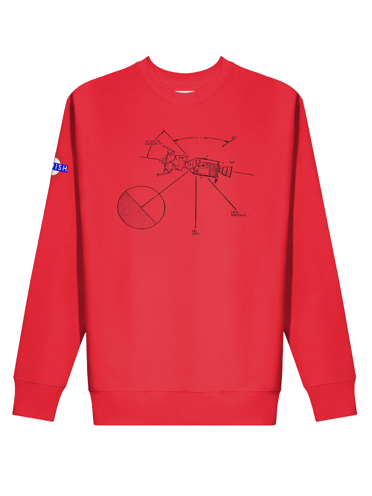Apollo Lunar Crewneck - Phase II Black product image (1)