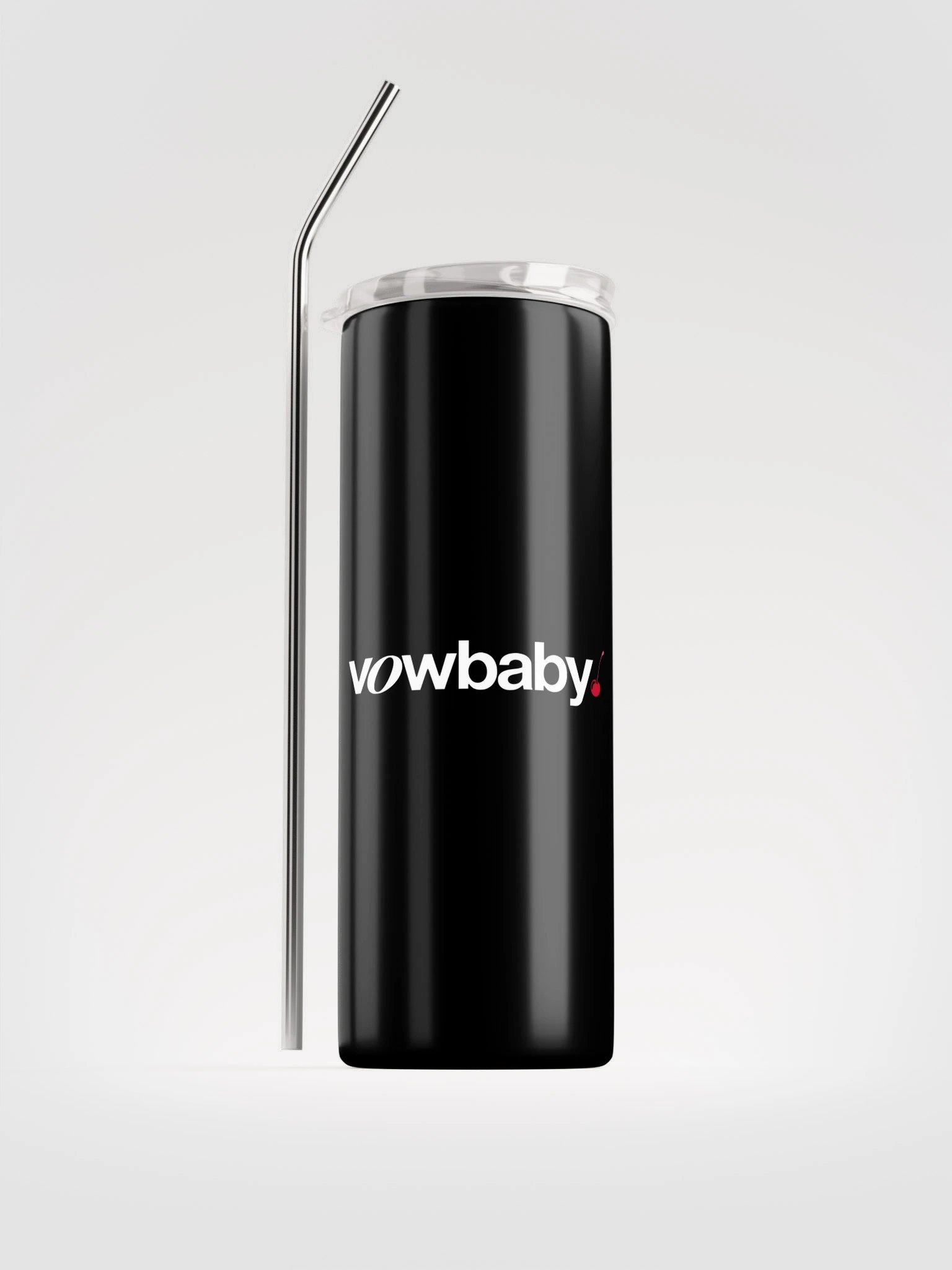 vowbaby Logo Tumbler · Black product image (1)