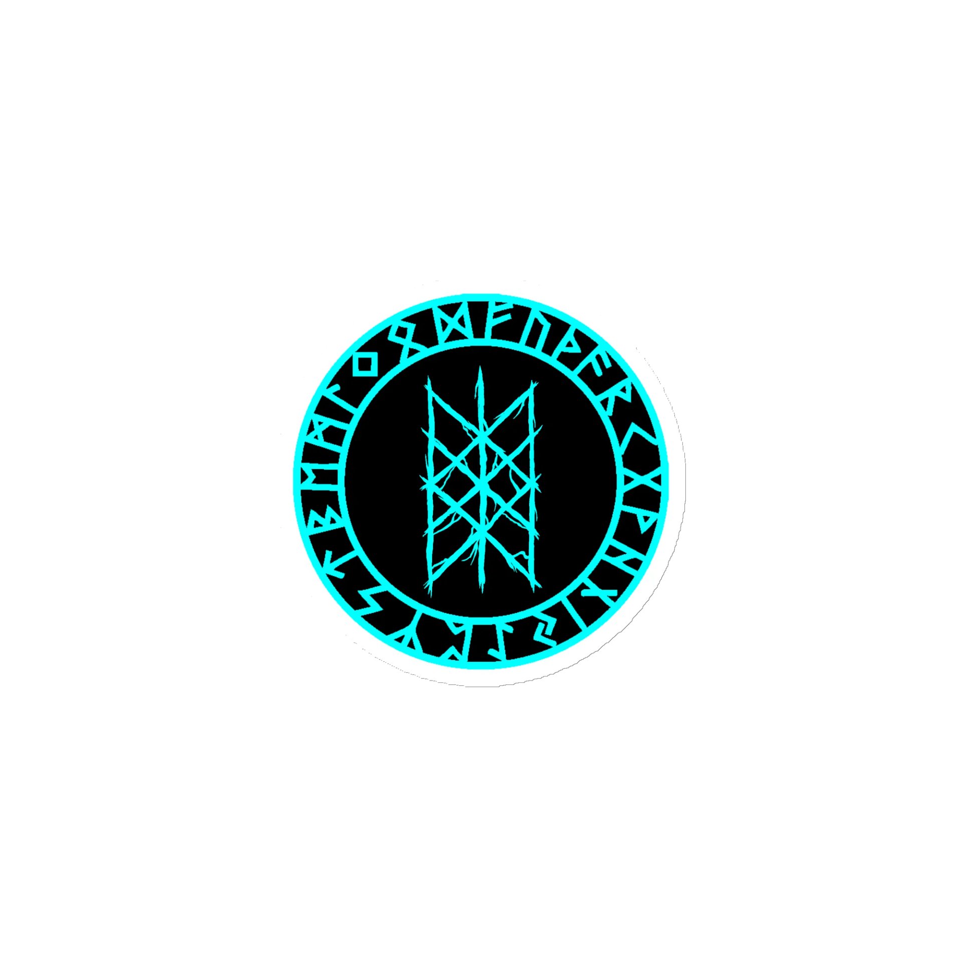Web of Wyrd Logo Magnet product image (1)