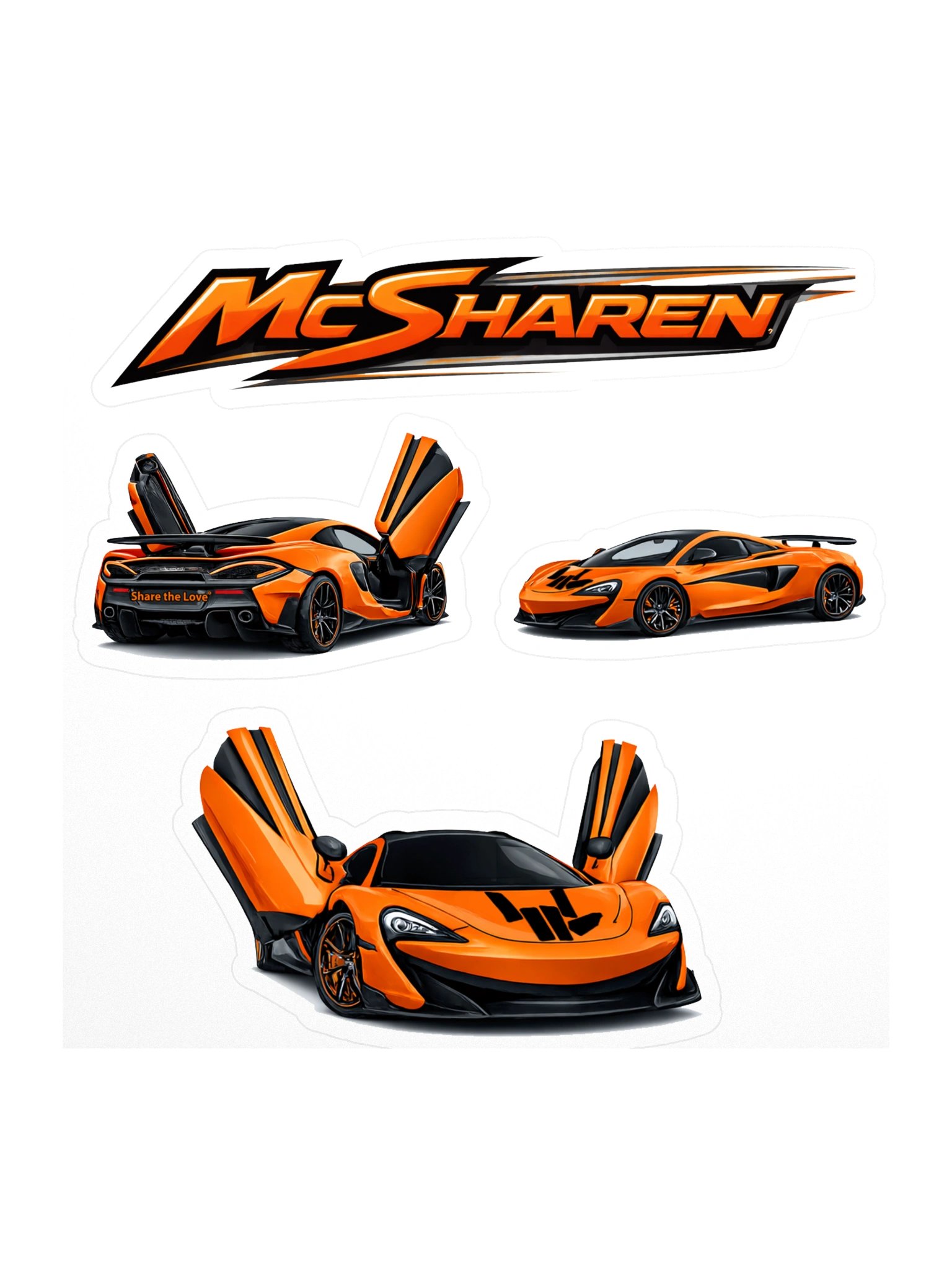 McSharen Sticker Sheet product image (1)