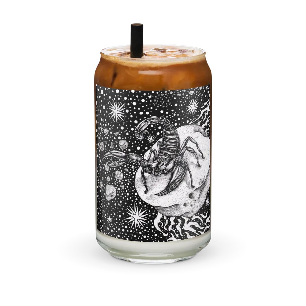 Scorpio Zodiac Can-Shaped Glass product image (2)