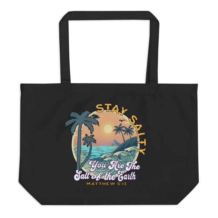 Stay Salty You Are The Salt Of The Earth Sunset Tote product image (1)