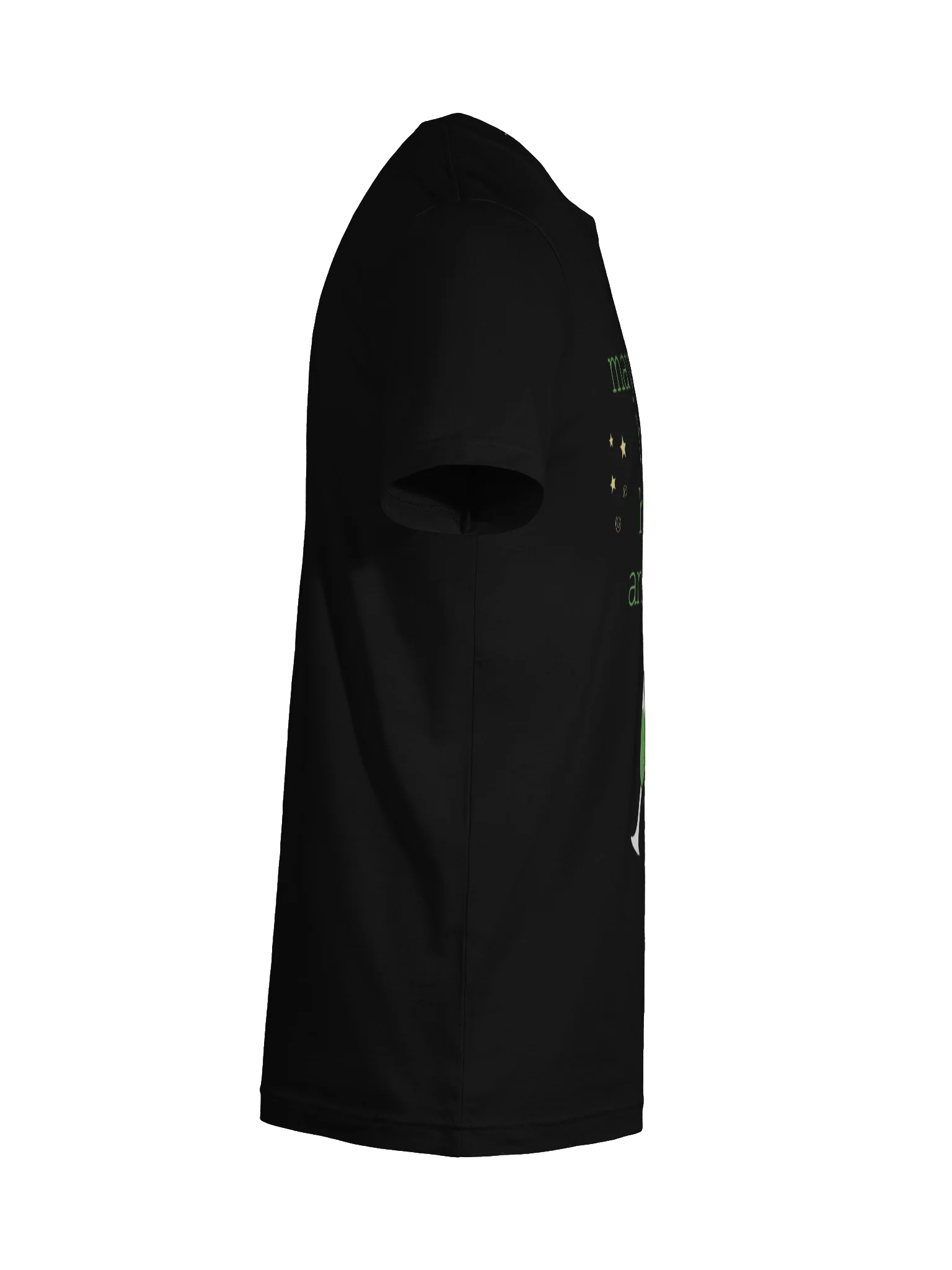 “Happy, Healthy, and Vegan 2026” Unisex Black T-Shirt product image (7)