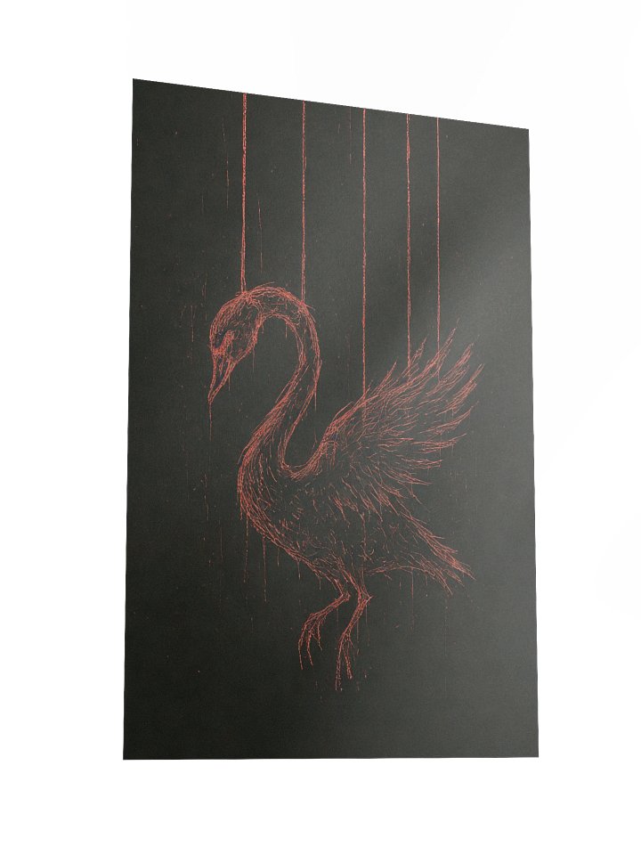 Black Swan Sigil | 12" x 18" Poster product image (2)