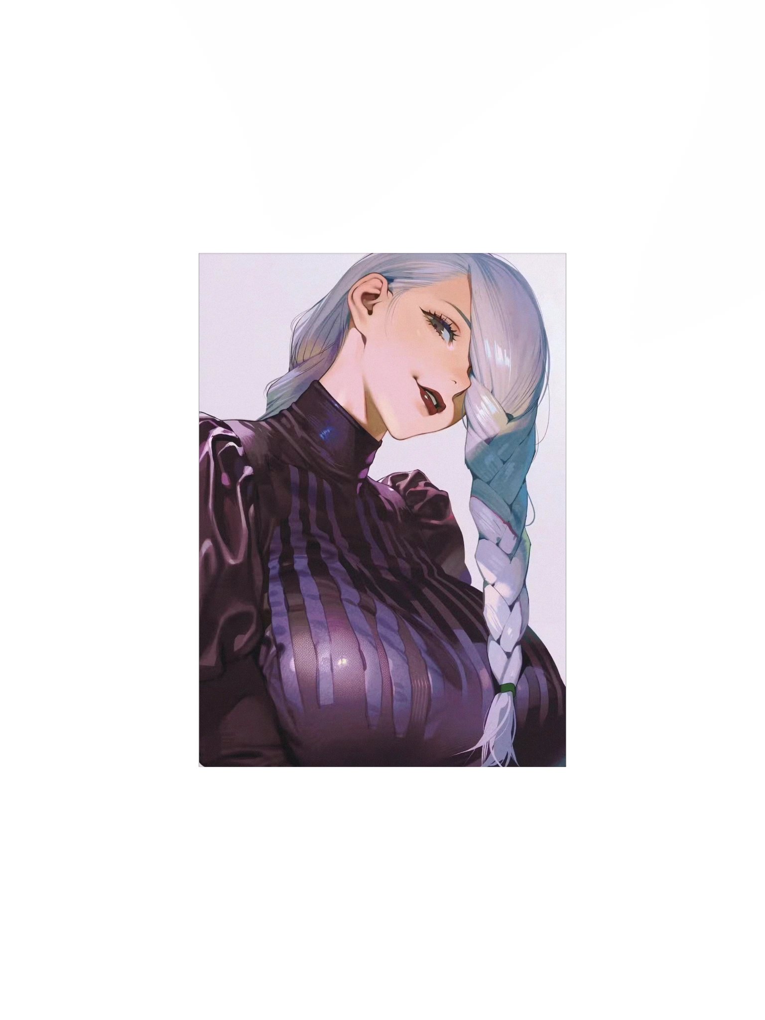 White Hair Mother Print product image (1)
