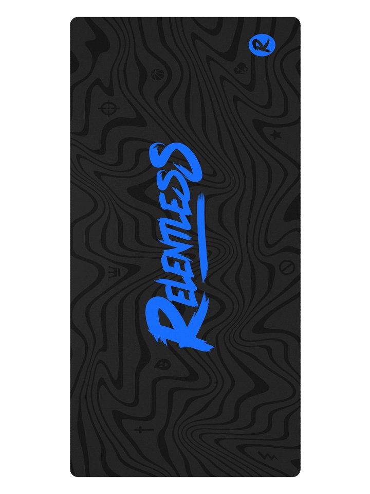 Relentless Blue Gaming Mouse Pad product image (2)