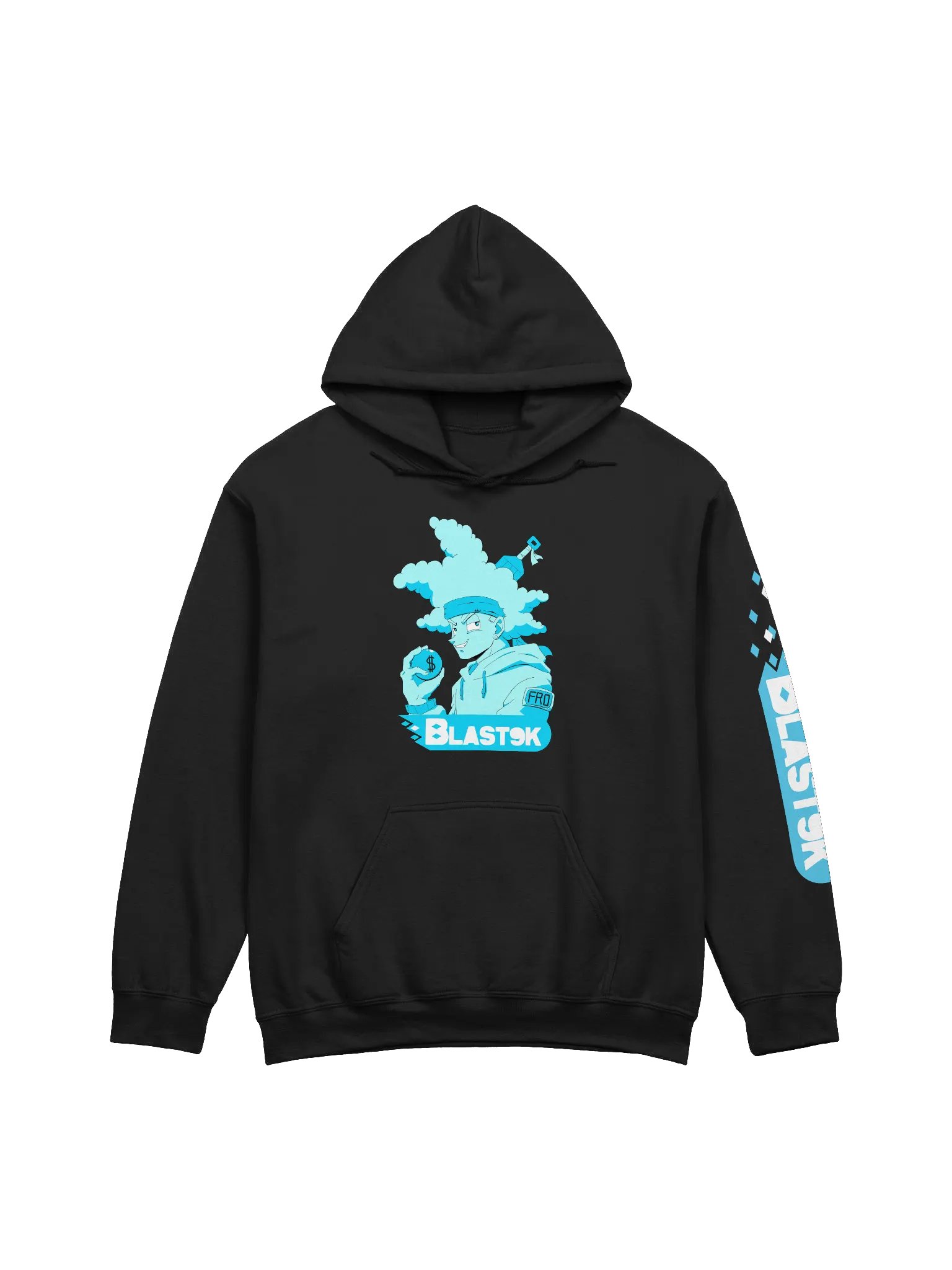 FROKU hoody BLUE product image (3)