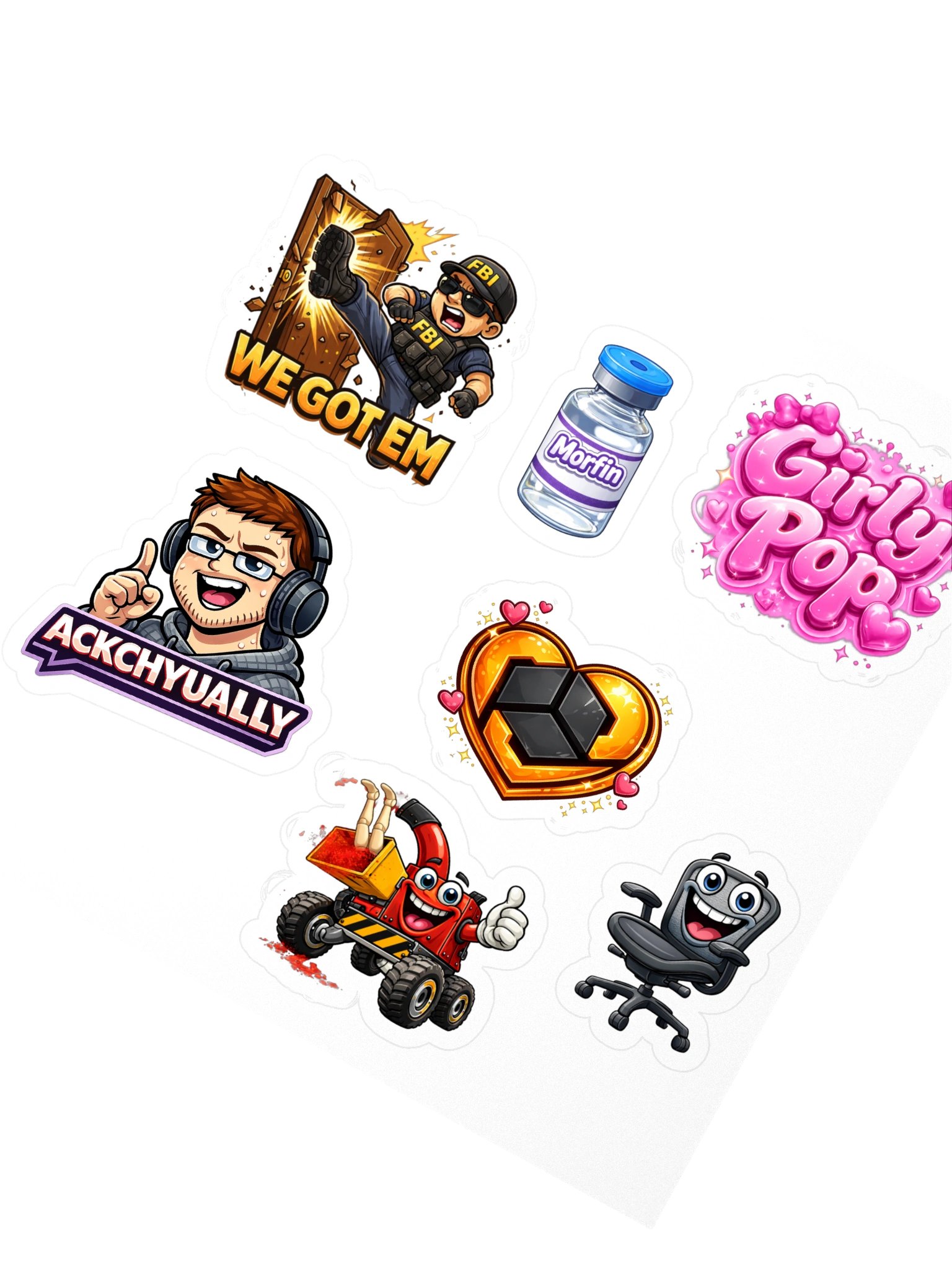 Para60n Stream Stickers product image (2)