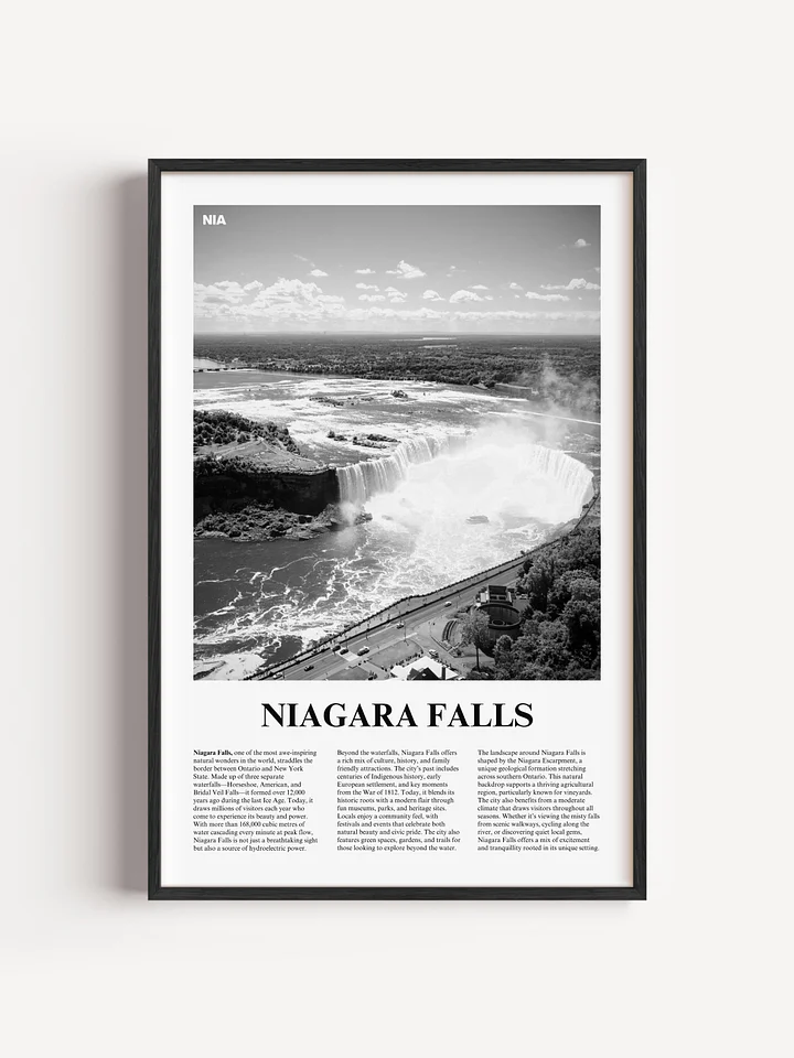 Niagara Falls 02 Newspaper Poster product image (1)