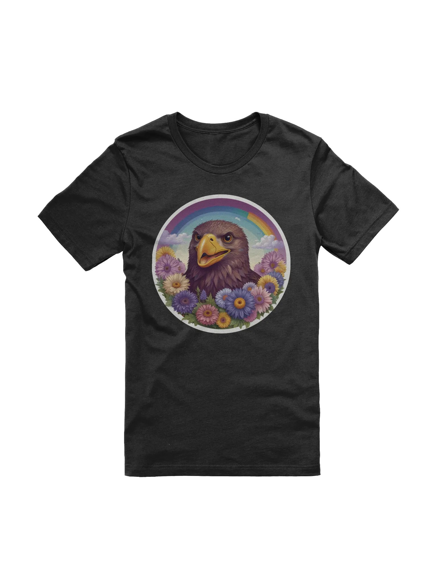 Eagle's Rainbow Bloom T-Shirt product image (1)