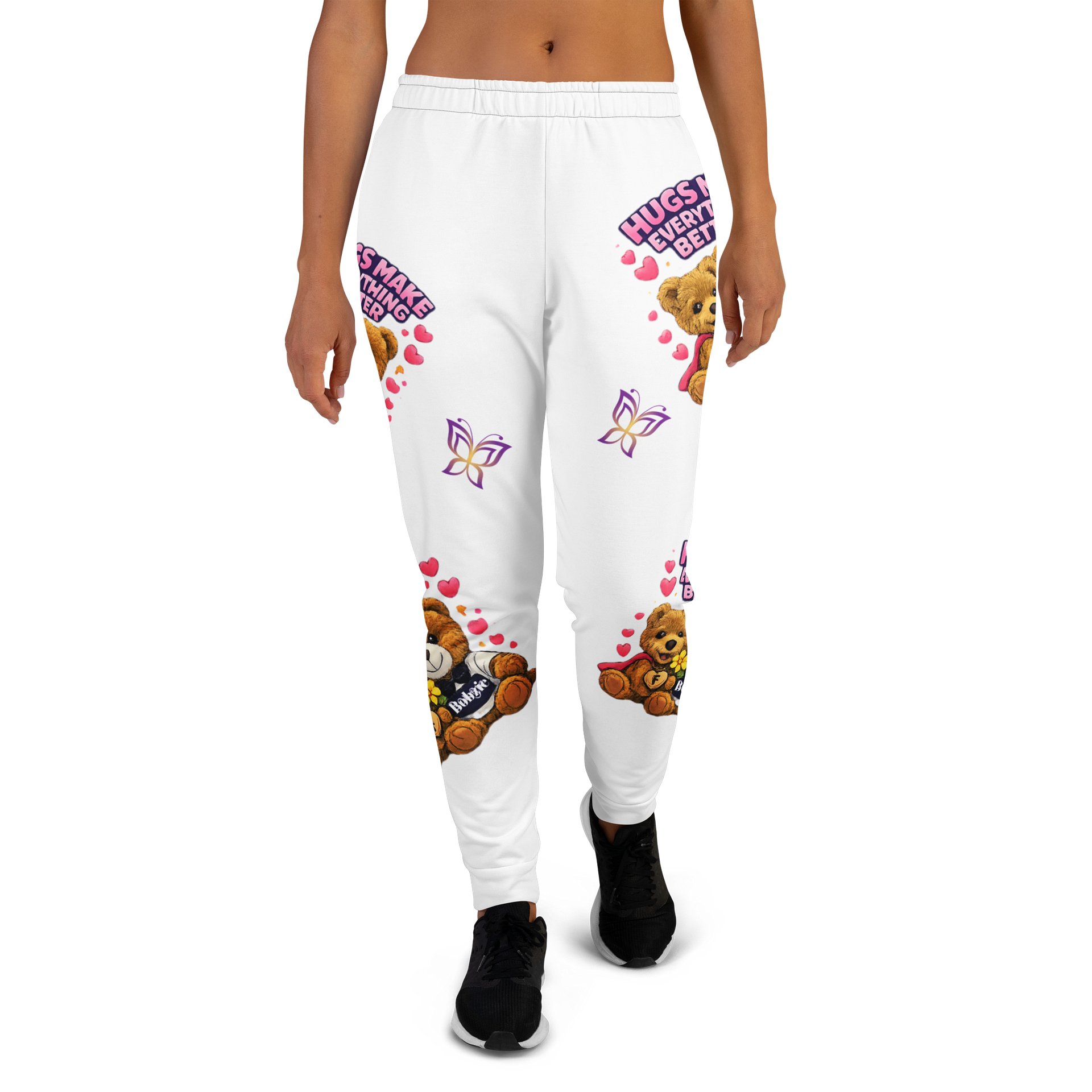 Premium Women’s Joggers – Fayzie & Bobzie Signature Print by FayzieBobs product image (2)